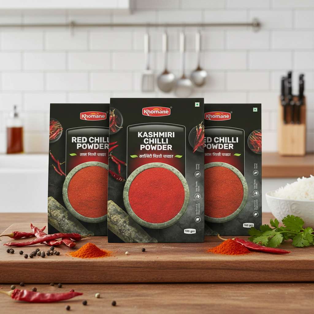 Chilli Powder Combo – 2 Red Chilli Powder & Kashmiri Chilli Powder | 3 x 100gm