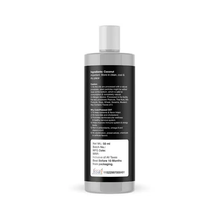 Original Cold Pressed Coconut Oil 50ml 2 50-ml-Coconut-Oil