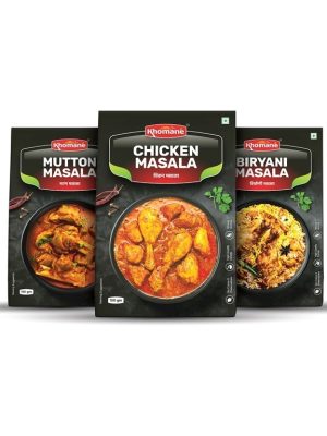 Khomane Masala combo Chicken-Mutton-Biryani-Pack-of-3-100-gm