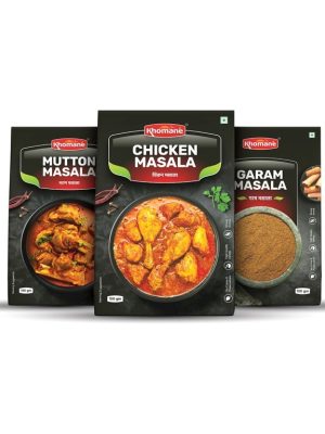 Khomane Masala combo Chicken-Mutton-Garam-Pack-of-3-100-gm