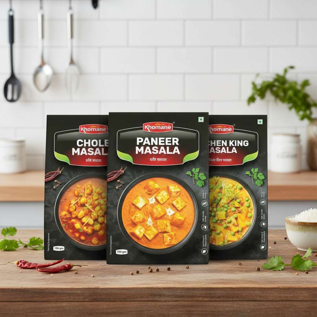 Masala Combo – Chole Masala, Paneer Masala & Kitchen King Masala | 3 x 100gm