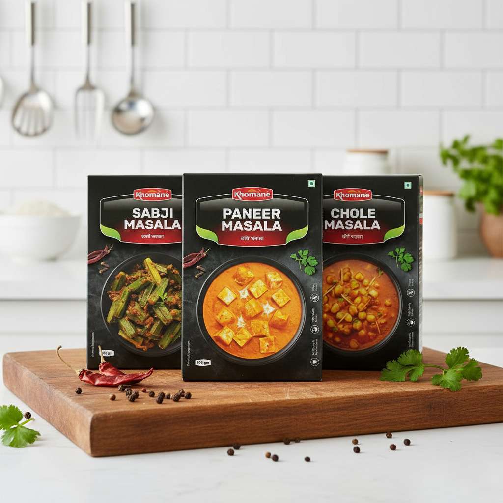 Masala Combo – Sabji Masala, Paneer Masala & Chole Masala | 3 x 100gm