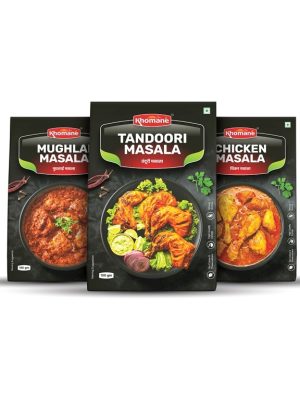 Khomane Masala combo Tandoori-Mughlai-Chicken-Pack-of-3-100-gm