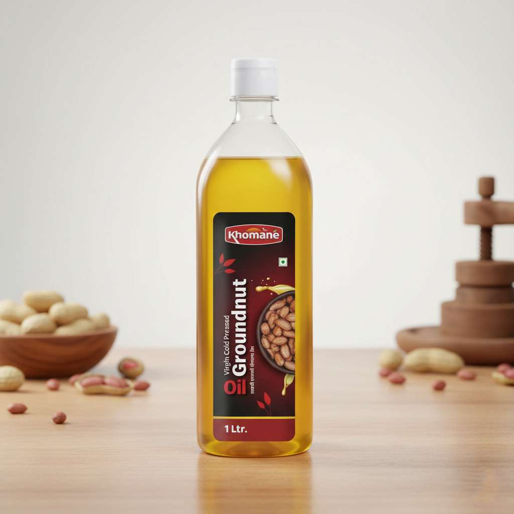 Original Groundnut Cold Pressed Natural Oil