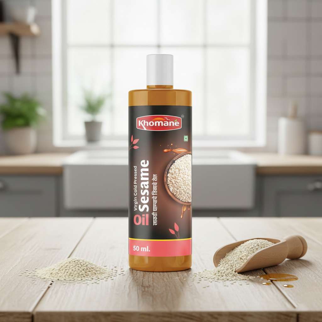 Original White Sesame Cold Pressed Natural Oil