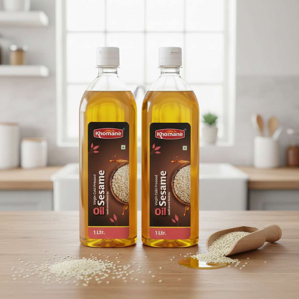 Original White Sesame Cold Pressed Natural Oil