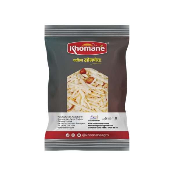Khomane Agro Batata Chiwda – Traditional Potato Flakes Namkeen | Crunchy & Spicy Snack | 500g