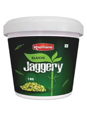 Khomane Agro Elaichi Jaggery Cube | 500g