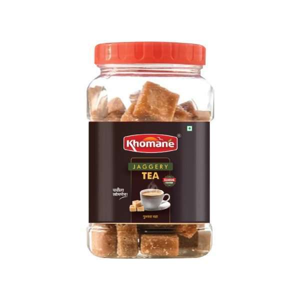 Khomane Agro Masala Jaggery Tea – Spiced Herbal Tea with Natural Sweetness