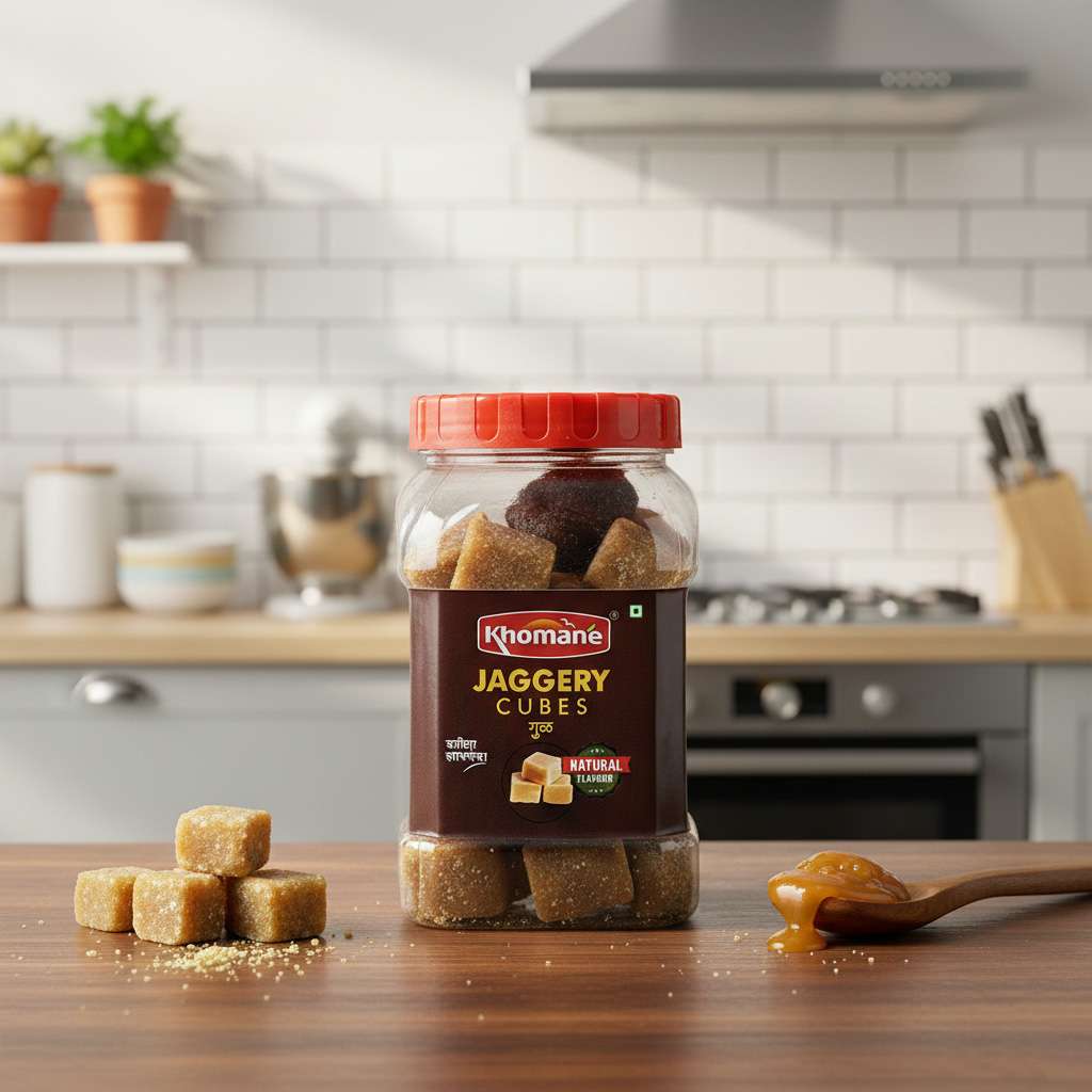 Chemical Free Jaggery Cubes | 500gm