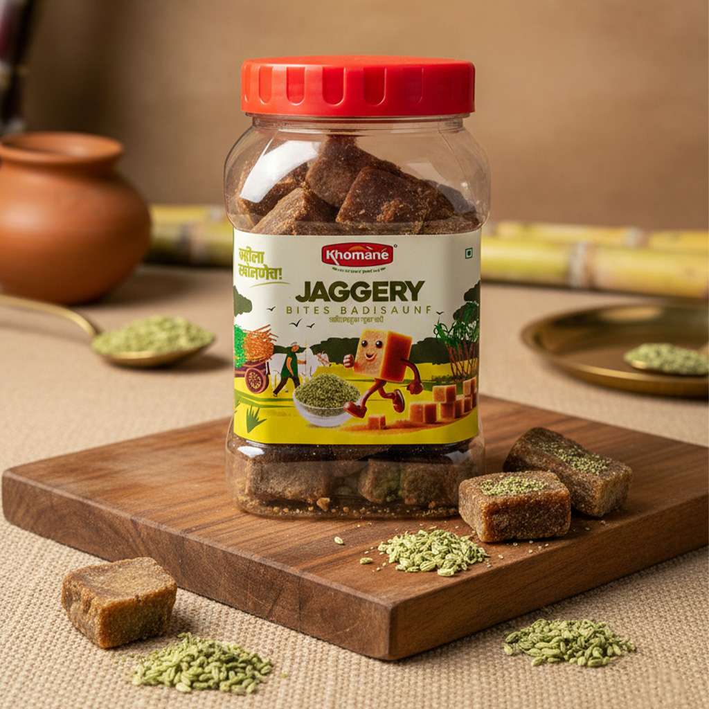 Jaggery Bites - Badisaunf