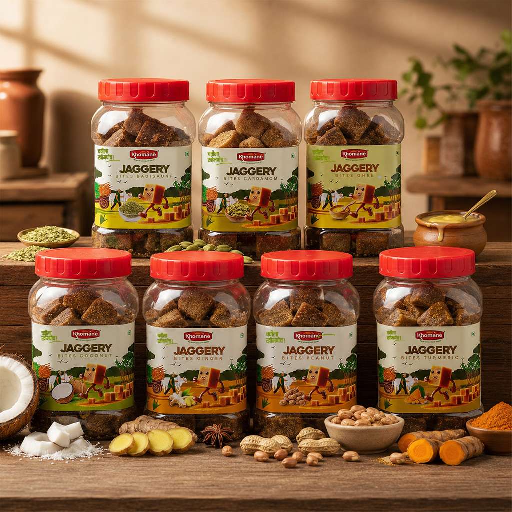 Flavoured Jaggery Cubes Combo Pack