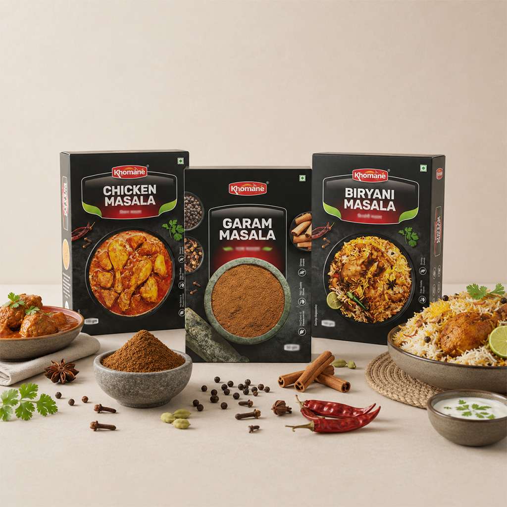 Garam Masala, Chicken Masala & Biryani Masala Combo