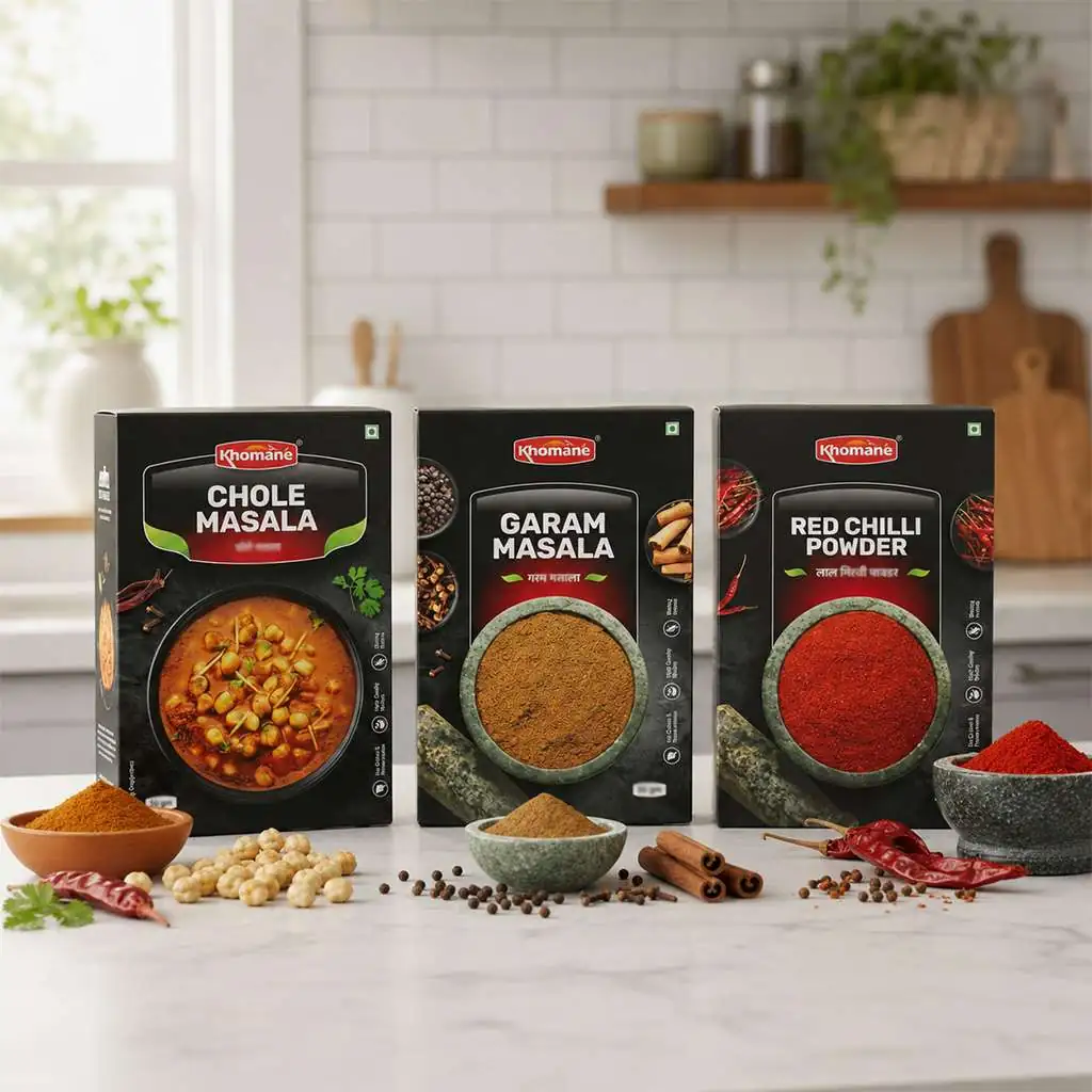 Chole Masala, Garam Masala & Red Chilli Powder Combo 1 Chole Masala, Garam Masala & Red Chilli Powder Combo