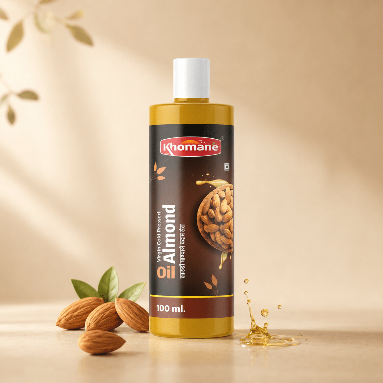 Original Almond Cold Pressed Natural Oil 100ml (Copy)