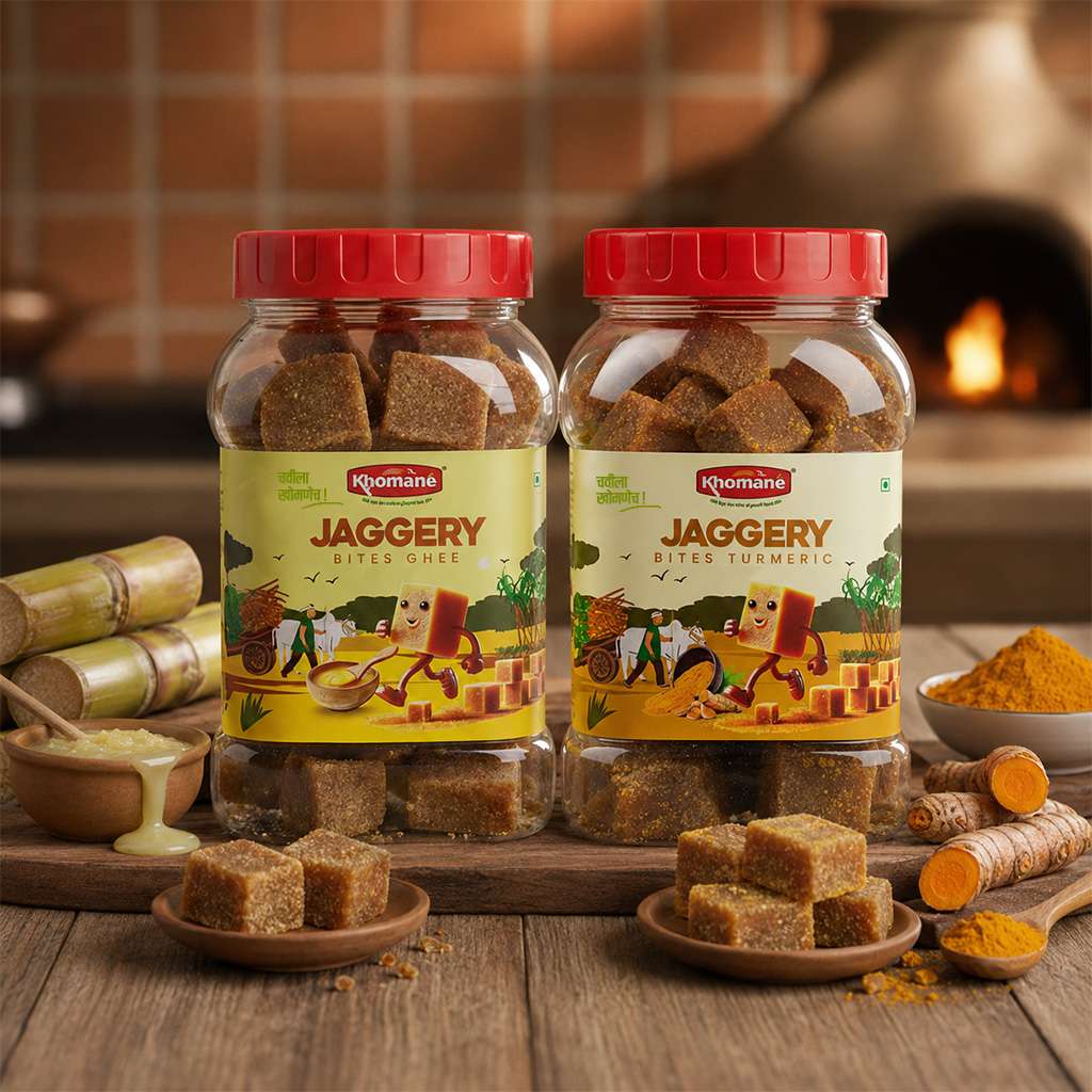Ghee & Turmeric Jaggery Cubes Combo
